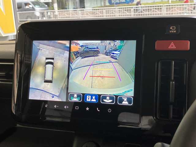 スズキ スペーシア ギア HYBRID XZターボ 東京都 2024(令6)年 0.6万km ベージュ ワンオーナー/セーフティサポート/・デュアルセンサーブレーキサポート2/・誤発進抑制機能（前後）/・低速時ブレーキサポート（前後）/・車線逸脱警告機能/・車線維持支援機能/・ふらつき警告機能/・発進お知らせ機能/・ハイビームアシスト/・アダクティブクルーズコントロール/・標識認識機能/9インチメモリーナビ/アランドビューモニター/ハンドルヒーター/シートヒーター/パドルシフト/Apple CarPlay /AndroidAuto/USBソケット/Bluetooth /フルセグテレビ/LEDヘッドライト・フォグランプ/保証書・取扱説明書