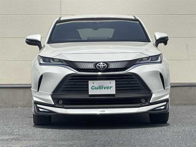 トヨタ ハリアー G レザーパッケージ 茨城県 2021(令3)年 3.2万km ホワイトパールクリスタルシャイン 純正8型ディスプレイオーディオ/モデリスタエアロ/バックカメラ/パワーシート/ベンチレーション/レザーシート/デジタルインナーミラー/ステアリングヒーター/シートメモリー/トヨタセーフティーセンス/プリクラッシュセーフティ/レーダークルーズコントロール/オートライト/オートマチックハイビーム/パワーバックドア
