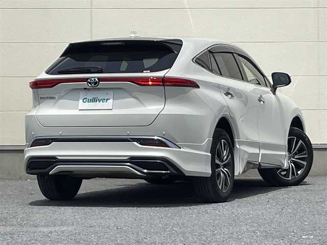 トヨタ ハリアー G レザーパッケージ 茨城県 2021(令3)年 3.2万km ホワイトパールクリスタルシャイン 純正8型ディスプレイオーディオ/モデリスタエアロ/バックカメラ/パワーシート/ベンチレーション/レザーシート/デジタルインナーミラー/ステアリングヒーター/シートメモリー/トヨタセーフティーセンス/プリクラッシュセーフティ/レーダークルーズコントロール/オートライト/オートマチックハイビーム/パワーバックドア