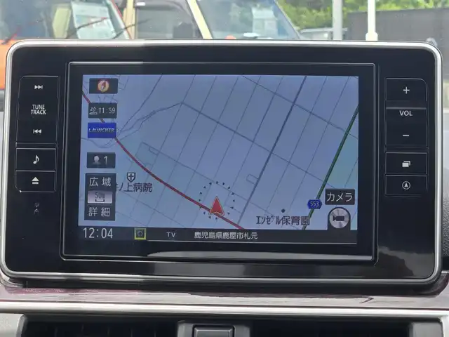 ダイハツ キャスト スタイル G VS SAⅢ 鹿児島県 2020(令2)年 2.3万km ダークエメラルドマイカ ワンオーナー/純正8型ナビ/　(Bluetooth/CD/DVD)/フルセグTV/バックカメラ/ビルトインETC/ドライブレコーダー/コーナーセンサー/スマートアシスト3/・衝突回避支援ブレーキ機能/・衝突警報機能/・車線逸脱警報機能/・誤発進抑制制御機能/・先行車発進お知らせ機能/・オートハイビーム/LEDヘッドランプ/ステアリングスイッチ/スエード調ファブリックシート/レザー調シートカバー付/純正15インチアルミホイール/キーフリーシステム/プッシュボタンスタート/禁煙車