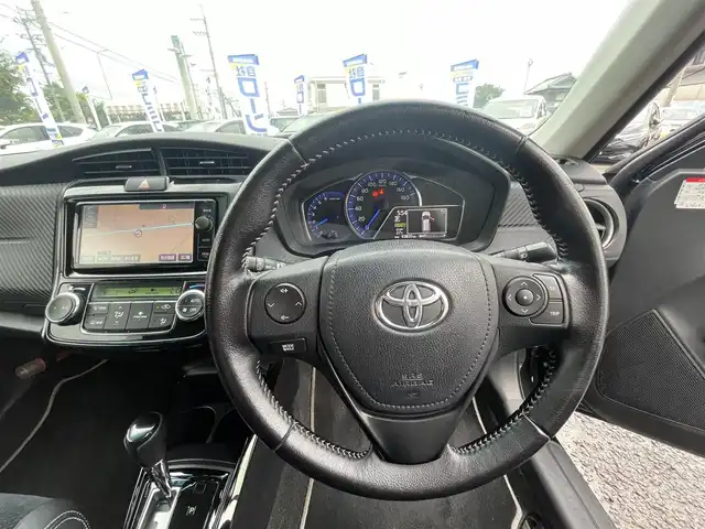 トヨタ カローラ フィールダー HV G エアロツアラー W×B 徳島県 2014(平26)年 9.4万km ブラックマイカ (株)IDOMが運営する【じしゃロン徳島店】の自社ローン専用車両になりますこちらは現金またはオートローンご利用時の価格です。自社ローンご希望の方は別途その旨お申付け下さい									/																				/トヨタ純正ナビゲーション　/（フルセグ/CD/DVD/SD/SDREC/BT)/バックモニター　/ハーフレザーシート　/ＬＥＤオートヘッドライト　/フォグランプ　/純正１５インチアルミホイール/ウィンカーミラー/トラクションコントロール/革巻きステアリング/ステアリングリモコン/オールオートパワーウィンドウ/プッシュスタート　/スマートキー　/スペアキー　/ＥＣＯ＆ＥＶモード切替　/ｎａｎｏｅ　/カーテンエアバック/１２V１２０Wアクセサリーソケット/純正フロアマット　/本体取説/ナビ取説