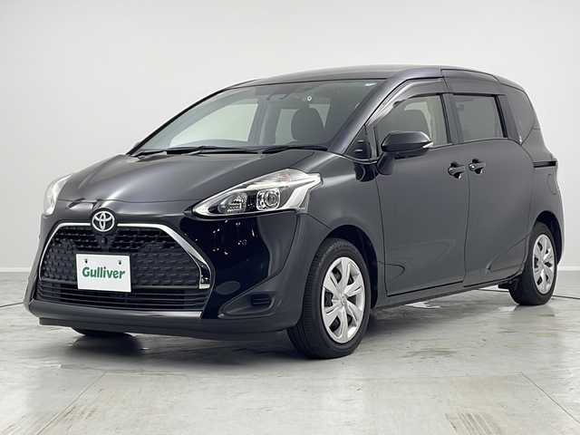 トヨタ シエンタ G セーフティエディション 茨城県 2021(令3)年 1.5万km ブラックマイカ 純正ナビ　フルセグＴＶ　全周囲カメラ　衝突軽減ブレーキ　両側電動スライドドア　シートヒーター　ＬＥＤライト　スマートキー　純正ドライブレコーダー　オートハイビーム　ドライブレコーダー　ＬＤＡ　禁煙車