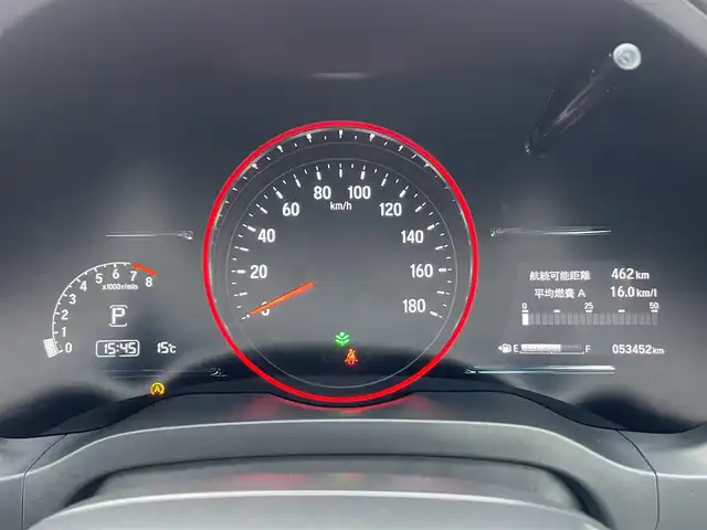 ホンダ ヴェゼル RS ホンダセンシング 茨城県 2019(令1)年 5.4万km クリスタルブラックパール 純正SDナビ(Bluetooth/CD/バックカメラ/フルセグTV)/アダプティブクルーズコントロール/ホンダセンシング/横滑り防止装置/衝突被害軽減システム/レーンキープアシスト/LEDオートライト/サイドエアバッグ/カーテンエアバッグ/ETC2.0/アイドリングストップ/スマートキー/ドライブレコーダー/冷房AAC/USB入力端子/純正フロアマット/18インチ純正アルミホイール