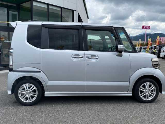 ホンダ Ｎ ＢＯＸ カスタム G Lパッケージ 兵庫県 2012(平24)年 5.7万km アラバスターシルバーメタリック 純正７型ナビ/・TV.BT.AM.FM/バックカメラ/片側パワースライドドア/オートライト/ＥＴＣ/純正フロアマット/ＨＩＤヘッドライト