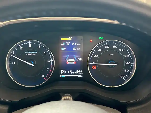 スバル ＸＶ ハイブリッド アドバンス 埼玉県 2018(平30)年 2.2万km ラグーンブルーP アイサイト  /純正メモリナビ/　　CD/DVD/BT/フルセグ /バックカメラ /オートクルーズコントロール /LEDオートライト /ハーフレザーシート /パワーシート /純正18インチアルミホイール /ブラインドスポットモニター/電子パーキング/パドルシフト/ステアリングスイッチ /ETC
