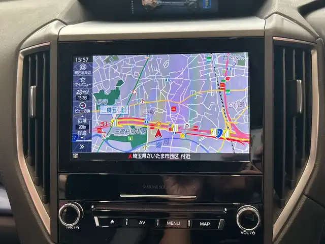 スバル ＸＶ ハイブリッド アドバンス 埼玉県 2018(平30)年 2.2万km ラグーンブルーP アイサイト  /純正メモリナビ/　　CD/DVD/BT/フルセグ /バックカメラ /オートクルーズコントロール /LEDオートライト /ハーフレザーシート /パワーシート /純正18インチアルミホイール /ブラインドスポットモニター/電子パーキング/パドルシフト/ステアリングスイッチ /ETC