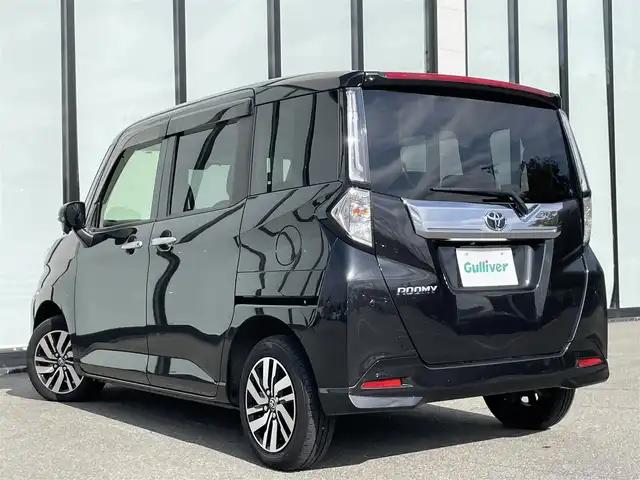 トヨタ ルーミー カスタムG 大阪府 2021(令3)年 2.5万km ブラックマイカメタリック 社外9インチディスプレイオーディオ/スマートアシスト/両側パワースライドドア/バックカメラ/純正14インチアルミホイール/純正フロアマット