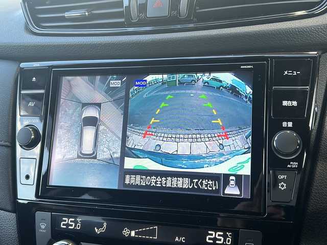 日産 エクストレイル 20Xi 静岡県 2022(令4)年 1.7万km ダイヤモンドブラック 純正ナビ/・FM/AM/・CD/DVD/Blu-ray/・SD/・フルセグTV/主要装備/・ＥＴＣ/・全席シートヒーター/・運転席＋助手席パワーシート/・アラウンドビューモニター/・パワーバックドア/・横滑り防止装置/・アイドリングストップ/・デジタルインナーミラー/・ＭＴモード付ＡＴ/・18インチ純正アルミ/・アイドリングストップ/・左右独立温度調整オートエアコン/・プロパイロット/・エマージェンシーブレーキ/・クリアランスソナー