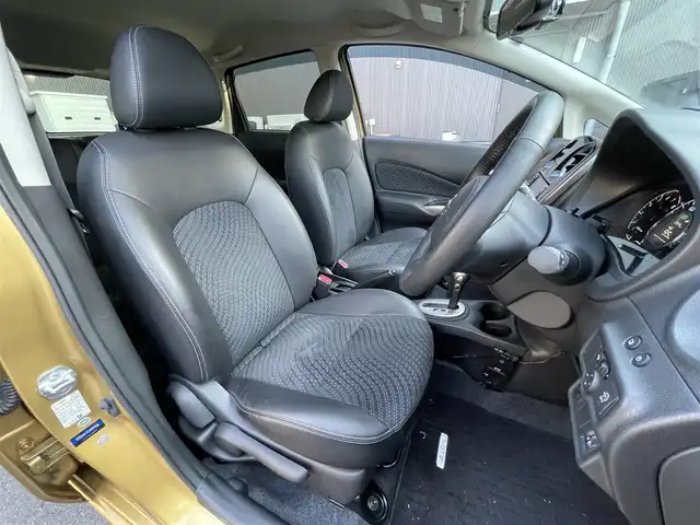 日産 ノート メダリスト 滋賀県 2013(平25)年 6.4万km ビートニックゴールド 純正ナビ/（CD/DVD/フルセグTV/SD/BT）/アラウンドビューモニター/ドライブレコーダー/ETC/ハーフレザーシート/インテリジェントキー/プッシュスタート/純正フロアマット