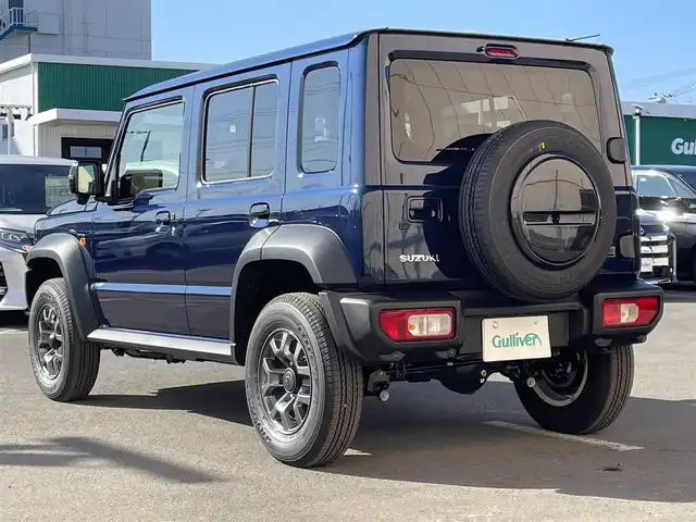 スズキ ジムニー ノマド FC 東京都 2025(令7)年 0.1千km 紺 登録済未使用車/4WD/スズキセーフティセンス/・衝突軽減装置/・車線逸脱警報装置/・横滑り防止装置/レーダークルーズコントロール/前席シートヒーター/オートライト/ヒルディセントコントロール/スマートキー/純正１５インチＡＷ/ＬＥＤヘッドライト