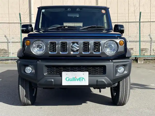 スズキ ジムニー ノマド FC 東京都 2025(令7)年 0.1千km 紺 登録済未使用車/4WD/スズキセーフティセンス/・衝突軽減装置/・車線逸脱警報装置/・横滑り防止装置/レーダークルーズコントロール/前席シートヒーター/オートライト/ヒルディセントコントロール/スマートキー/純正１５インチＡＷ/ＬＥＤヘッドライト