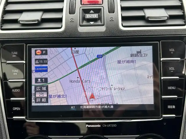 スバル フォレスター Xブレイク 道東・釧路十勝 2017(平29)年 8.4万km デザートカーキ 4WD/Eye Sight Ver.3/・プリクラッシュブレーキ/・全車速追従機能付クルーズコントロール/・アクティブレーンキープ/・AT誤発進抑制制御/・AT誤後進抑制制御/・車線逸脱警報/・ふらつき警報/・先行車発進お知らせ/・低速クルーズコントロール/純正ディーラーOPナビ/ (CD/DVD/BT)/フルセグTV/バックカメラ/ビルトインETC/革巻きステアリング/パドルシフト/MTモード付AT/ハーフレザーシート/パワーシート/ (運転席/助手席)/シートヒーター/ (運転席/助手席/後部座席)/プッシュスタート/スマートキー/純正17インチAW/ルーフレール/オートライト/純正LEDヘッドライト/フォグランプ/ (フロント/リア)/ウィンカーミラー/電動格納ミラー/純正ドアバイザー/純正フロアマット/アイドリングストップ/横滑り防止装置/取扱説明書/保証書