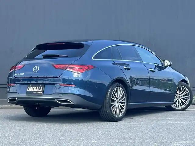 メルセデス・ベンツ ＣＬＡ１８０ Sブレイク 茨城県 2020(令2)年 4万km デニムブルー ワンオーナー/ワイヤレススマーフォンチャージ/MBUX/レーダーセーフティパッケージ/ナビパッケージ/前席Pシート/前席シートヒーター/バックカメラ/フルセグTV/カープレイ