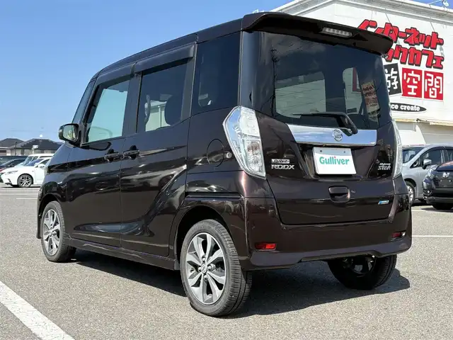 日産 デイズ ルークス ハイウェイスターX Gパッケージ 熊本県 2015(平27)年 3.1万km モカブラウンP ・純正SDナビ(CD/DVD/BT/SD/USB)/・全方位カメラ/・フルセグテレビ/・衝突被害軽減ブレーキ/・両側パワースライドドア/・ETC/・ステアリングリモコン/・オートライト/・フロアマット/・スマートキー/・プッシュスタート/・純正アルミホイール