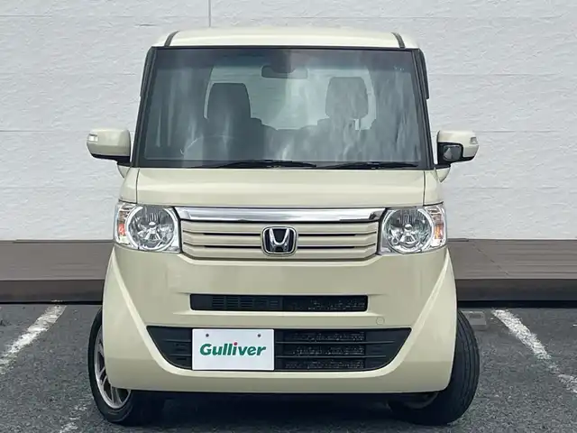 ホンダ Ｎ ＢＯＸ G ターボ SSパッケージ 千葉県 2014(平26)年 8.2万km ヒダマリアイボリーパール ナビＶＸＭ－１４５Ｃ　バックカメラ　両側パワースライドドア　ＣＴＢＡ　クルコン　シートヒーター　パドルシフト　ＥＴＣ　ＨＩＤ　オートライト　１４インチアルミホイール アイドリングストップ スマートキー