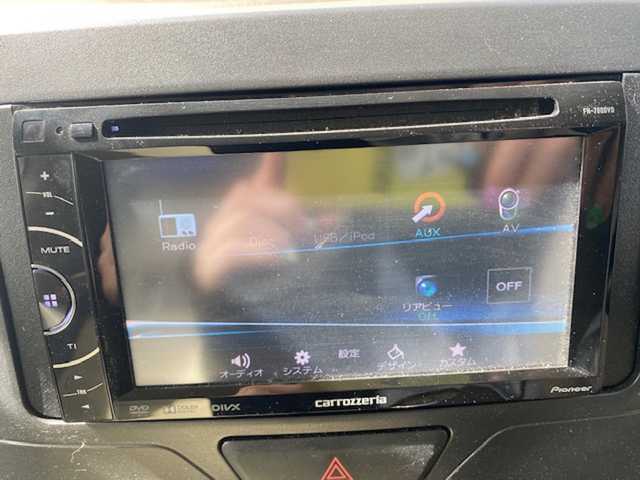 ダイハツ タント X スマートセレクション SA 山口県 2014(平26)年 4.3万km ブライトシルバーメタリック 社外オーディオ/・ラジオ/DVD/AUX/AV/衝突防止システム/横滑り防止/エコモード/片側自動スライドドア/ヘッドライドレベライザー/ETC/バックモニター