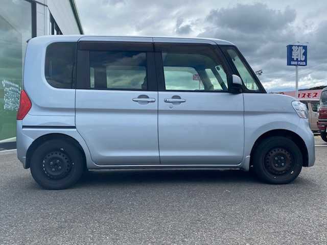 ダイハツ タント X スマートセレクション SA 山口県 2014(平26)年 4.3万km ブライトシルバーメタリック 社外オーディオ/・ラジオ/DVD/AUX/AV/衝突防止システム/横滑り防止/エコモード/片側自動スライドドア/ヘッドライドレベライザー/ETC/バックモニター