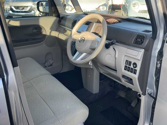 ダイハツ タント X スマートセレクション SA 山口県 2014(平26)年 4.3万km ブライトシルバーメタリック 社外オーディオ/・ラジオ/DVD/AUX/AV/衝突防止システム/横滑り防止/エコモード/片側自動スライドドア/ヘッドライドレベライザー/ETC/バックモニター