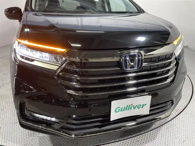 ホンダ オデッセイ ハイブリッド e:HEVアブソルート EX 大阪府 2021(令3)年 3.6万km プレミアムスパークルブラックパール 純正ナビＴＶ　全方位カメラ　ハーフレザー　パワーシート／ヒーター　ＥＴＣ　ドラレコ　両側パワスラ　レーダークルコン　レーンアシスト　クリアランスソナー　ＬＥＤヘッドライト　電動リアゲート　ＢＳＭ