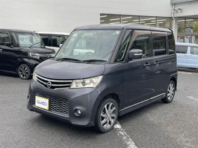 日産 ルークス ハイウェイスター ターボ 福岡県 2012(平24)年 9万km ルナグレー (株)IDOMが運営する【じしゃロン八幡西店】の自社ローン専用車両になります。こちらは現金またはオートローンご利用時の価格です。自社ローンご希望の方は別途その旨お申付け下さい/社外ナビ【MP111-A】/(Bluetooth/CD/ワンセグTV)/両側電動スライドドア/エンジンプッシュスタート/純正フロアマット/ベンチシート/純正エアロ(サイド/リア)/純正14インチアルミホイール/スマートキー