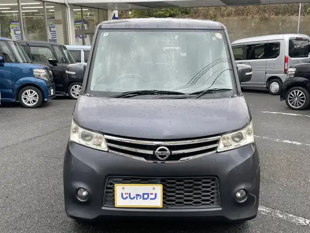 日産 ルークス ハイウェイスター ターボ 福岡県 2012(平24)年 9万km ルナグレー (株)IDOMが運営する【じしゃロン八幡西店】の自社ローン専用車両になります。こちらは現金またはオートローンご利用時の価格です。自社ローンご希望の方は別途その旨お申付け下さい/社外ナビ【MP111-A】/(Bluetooth/CD/ワンセグTV)/両側電動スライドドア/エンジンプッシュスタート/純正フロアマット/ベンチシート/純正エアロ(サイド/リア)/純正14インチアルミホイール/スマートキー