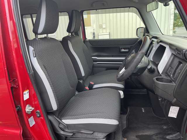 スズキ ハスラー HYBRID X 岡山県 2020(令2)年 6.5万km フェニックスレッドパール/ガンメタリック2トーンルーフ 純正9インチナビ/フルセグTV、CD、DVD、Bluetooth/AM、FM/全方位カメラ/前席シートヒーター/USBポート/ETC/前方ドライブレコーダー/純正アルミホイール夏タイヤ付き車載/デュアルカメラブレーキサポート/誤発進抑制機能/後退時ブレーキサポート/後方誤発進抑制機能/リアパーキングセンサー/車線逸脱警報機能/車線逸脱抑制機能/ふらつき警報機能