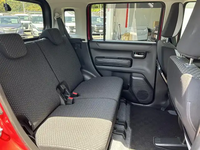 スズキ ハスラー HYBRID X 京都府 2021(令3)年 4.4万km フェニックスレッドパール/ガンメタリック2トーンルーフ ・社外8インチSDナビ/・フルセグTV　BT/・全方位カメラ/・バックカメラ/・ETC/・リアコーナーセンサー/・スマートキー/・オートライト/・レーンキープアシスト/・ウインカーミラー/・前後ドラレコ/・前席シートヒーター/・LEDライト