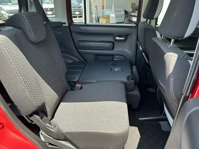 スズキ ハスラー HYBRID X 京都府 2021(令3)年 4.4万km フェニックスレッドパール/ガンメタリック2トーンルーフ ・社外8インチSDナビ/・フルセグTV　BT/・全方位カメラ/・バックカメラ/・ETC/・リアコーナーセンサー/・スマートキー/・オートライト/・レーンキープアシスト/・ウインカーミラー/・前後ドラレコ/・前席シートヒーター/・LEDライト