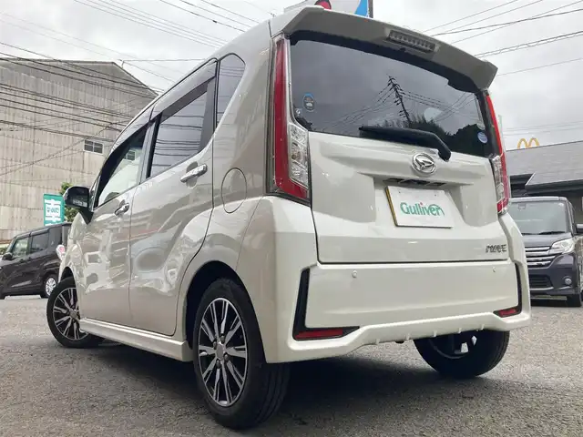 ダイハツ ムーヴ カスタム X ハイパー SAⅡ 長崎県 2016(平28)年 5.3万km パールホワイトⅢ 衝突被害軽減ブレーキ/ディーラーOP・SDナビ【NSZN-W67D】/(Bluetooth接続・フルセグTV・DVD再生)/バックカメラ/ETC/ドライブレコーダー【HDR963GW】/ハーフレザーシート/LEDオートヘッドライト/フォグライト/ステアリングスイッチ/アイドリングストップ/横すべり防止装置/ISOFIX