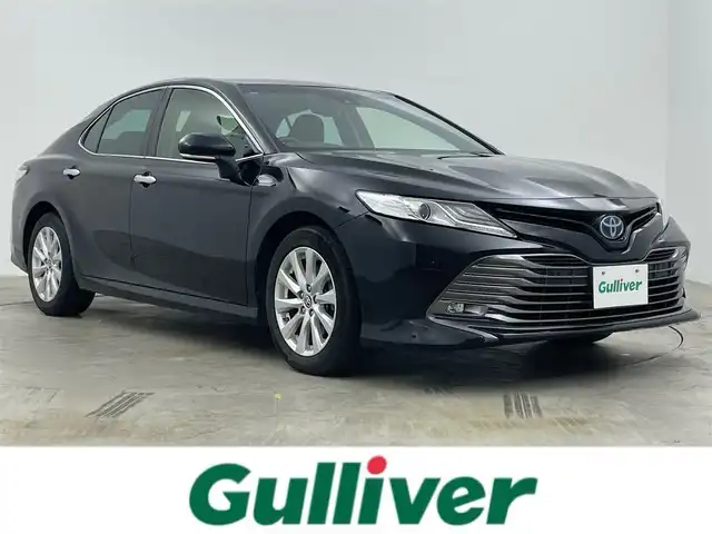 トヨタ カムリ G 岡山県 2021(令3)年 3.6万km アティチュードブラックマイカ 純正ナビ/（Bluetooth/フルセグTV/USB接続）/衝突軽減ブレーキ/レーダークルーズコントロール/ビルトインＥＴＣ/ＬＥＤヘッドライト/オートホールド/バックカメラ　/ブラインドスポットモニター/パワーシート/コーナーセンサー/ステアリングスイッチ/スマートキー×2