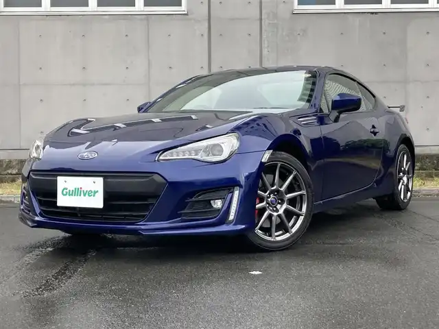 スバル ＢＲＺ GT 静岡県 2018(平30)年 3.6万km ラピスブルーP Panasonicストラーダナビ（CN-RE04WD）/　AM FM CD DVD Bluetooth MEMORYMUSIC/フルセグTV/クルーズコントロール/前席シートヒーター/6MT/bremboキャリパー/ステアリングスイッチ/ハーフレザーシート/リアスポイラー/ウェルカムライティング/純正フロアマット/プッシュスタート&スマートキー×2本/電動格納ミラー/ワンオーナー/バックモニター/ETC
