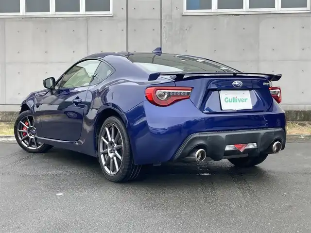 スバル ＢＲＺ GT 静岡県 2018(平30)年 3.6万km ラピスブルーP Panasonicストラーダナビ（CN-RE04WD）/　AM FM CD DVD Bluetooth MEMORYMUSIC/フルセグTV/クルーズコントロール/前席シートヒーター/6MT/bremboキャリパー/ステアリングスイッチ/ハーフレザーシート/リアスポイラー/ウェルカムライティング/純正フロアマット/プッシュスタート&スマートキー×2本/電動格納ミラー/ワンオーナー/バックモニター/ETC