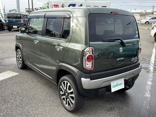 スズキ ハスラー Jスタイル Ⅱ ターボ 新潟県 2016(平28)年 9.2万km クールカーキパールメタリック ４WD/ターボ/純正メモリナビ/（DTV/DVD/Bluetooth）/衝突軽減/全周囲カメラ/レーンキープアシスト/クルーズコントロール/パドルシフト/ETC/ステアリングスイッチ/ハーフレザー/シートヒーター/フロアマット/スペアキー/HIDヘッドライト