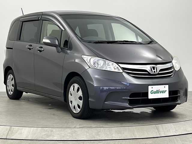 ホンダ フリード G ジャストセレクション 大阪府 2012(平24)年 6.6万km モダンスティールM 社外6インチディスプレイオーディオ/・CD/DVD/AUX/片側パワースライドドア/ETC