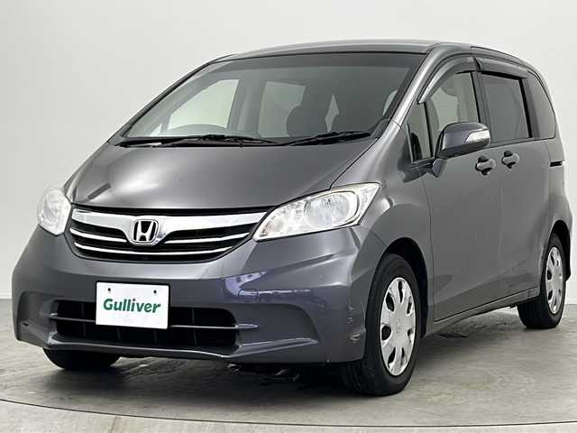 ホンダ フリード G ジャストセレクション 大阪府 2012(平24)年 6.6万km モダンスティールM 社外6インチディスプレイオーディオ/・CD/DVD/AUX/片側パワースライドドア/ETC