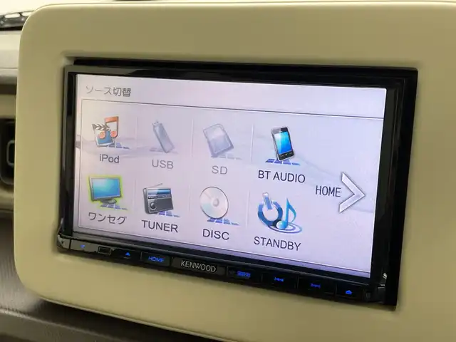 スズキ ラパン L 新潟県 2016(平28)年 4.5万km アーバンブラウンパールメタリック 社外SDナビ/AM/FM/CD/DVD/Bluetooth/ワンセグTV/バックカメラ/ドライブレコーダー/衝突被害軽減ブレーキ/横滑り防止装置/アイドリングストップ/シートヒーター/スマートキー/プッシュスタート/電動格納ミラー/フロアマット/純正ドアバイザー/保証書/取扱説明書