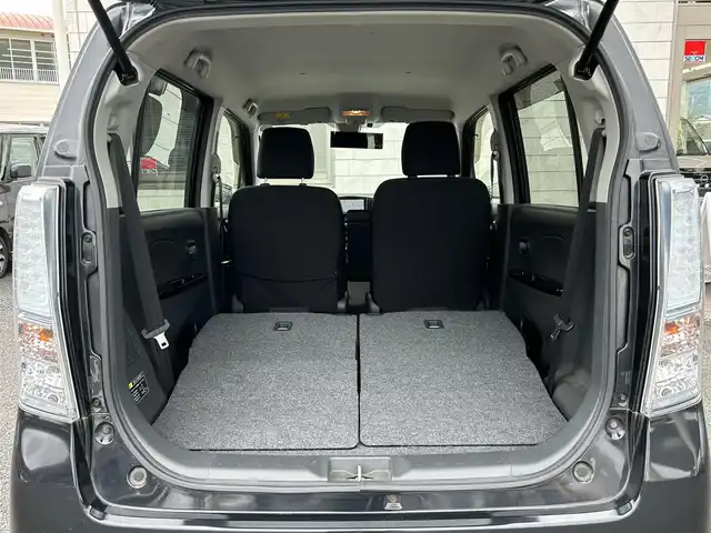 スズキ ワゴンＲ スティングレー X 福岡県 2014(平26)年 6.4万km ブルーイッシュブラックパール3 社外メモリナビ【NX614】/　（AM/FM/CD/DVD/MUSICCATCHER/Bluetooth/フルセグTV）　/バックカメラ/スズキセーフティサポート/・レーダーブレーキサポート/・誤発進抑制機能/・エマージェンシーストップシグナル/アイドリングストップ/横滑り防止装置/純正14インチアルミホイール/シートヒーター（D席）/ビルトインETC/COMTEC製インナーミラー【ZERO53M】/純正フロアマット/ISOFIX/ドアバイザー/電格ウインカーミラー/電源ソケット×1/スペアキー×1/保証書/取扱説明書