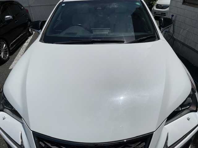 レクサス ＮＸ 300h Fスポーツ 茨城県 2019(令1)年 6.5万km ホワイトノーヴァガラスフレーク ワンオーナー/保証書/取扱説明書/カードキー　/４WD/純正メモリーナビ/（フルセグTV/CD/DVD・BD/FM・AM/USB）/パノラミックビューモニター/コーナーセンサー/前後ドラレコ　/レーダー探知機/ビルトインETC2.0/衝突軽減システム　/レーダークルーズコントロール　/プリクラッシュセーフティー/レーントレーシングアシスト/アダプティブハイビームシステム/ムーンルーフ/パドルシフト/ハーフレザー電動シート　/シートヒーター＆エアシート/パワーバックドア/ステアリングヒーター/アイドリングストップ