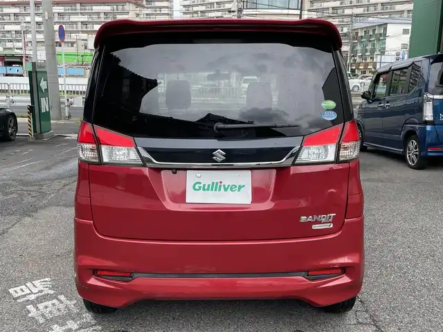 スズキ ソリオ バンディット DJE 愛知県 2014(平26)年 7.2万km フェニックスレッドパール Panasonic純正ナビ　CN-R301Z/(AM/FM/Bluetooth/CD/DVD/ワンセグ)/両側パワースライドドア/バックカメラ/ETC/レーダーブレーキサポートII/（衝突軽減システム）/純正フロアマット/純正15インチアルミホイール/クルーズコントロール/ドライブレコーダー/横滑り防止装置/プッシュスタート/スマートキー/スペアキー/保証書/記録簿/取り扱い説明書