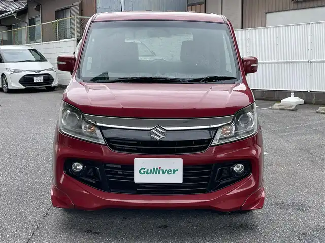 スズキ ソリオ バンディット DJE 愛知県 2014(平26)年 7.2万km フェニックスレッドパール Panasonic純正ナビ　CN-R301Z/(AM/FM/Bluetooth/CD/DVD/ワンセグ)/両側パワースライドドア/バックカメラ/ETC/レーダーブレーキサポートII/（衝突軽減システム）/純正フロアマット/純正15インチアルミホイール/クルーズコントロール/ドライブレコーダー/横滑り防止装置/プッシュスタート/スマートキー/スペアキー/保証書/記録簿/取り扱い説明書