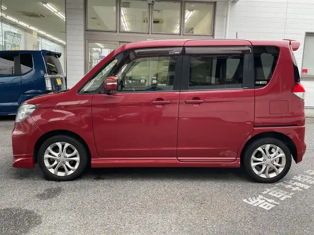 スズキ ソリオ バンディット DJE 愛知県 2014(平26)年 7.2万km フェニックスレッドパール Panasonic純正ナビ　CN-R301Z/(AM/FM/Bluetooth/CD/DVD/ワンセグ)/両側パワースライドドア/バックカメラ/ETC/レーダーブレーキサポートII/（衝突軽減システム）/純正フロアマット/純正15インチアルミホイール/クルーズコントロール/ドライブレコーダー/横滑り防止装置/プッシュスタート/スマートキー/スペアキー/保証書/記録簿/取り扱い説明書
