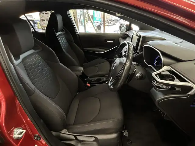 トヨタ カローラ スポーツ G Z 千葉県 2018(平30)年 5万km スカーレットメタリック システム登録時４９５１２km/純正ナビゲーション　NSZT-W66T/・フルセグTV(キャンセラー付)/・Bluetoothオーディオ/バックガイドモニター/ビルトインETC2.0/純正ドライブレコーダー　DRD-H66/レーダークルーズコントロール/レーンディパーチャーアラート/ブラインドスポットモニター/プリクラッシュセーフティ/オートハイビーム/革巻ステアリング/パドルシフト/電動パーキングブレーキ/オートブレーキホールド/純正フロアマット/スマートキー２個/取扱説明書/保証書/R1、３、５、６年１０月/全ディーラー記録簿有り