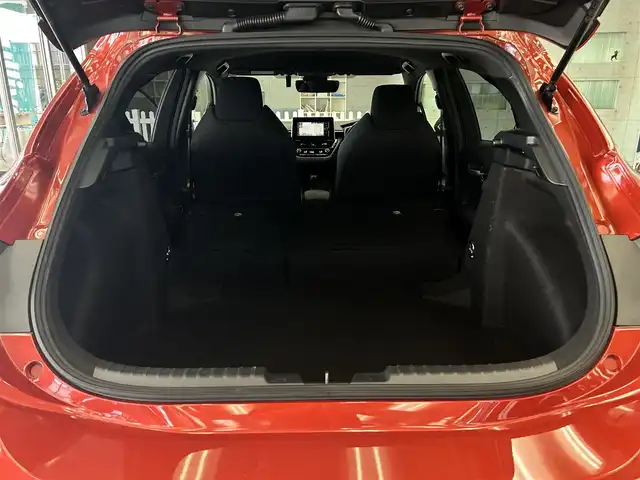 トヨタ カローラ スポーツ G Z 千葉県 2018(平30)年 5万km スカーレットメタリック システム登録時４９５１２km/純正ナビゲーション　NSZT-W66T/・フルセグTV(キャンセラー付)/・Bluetoothオーディオ/バックガイドモニター/ビルトインETC2.0/純正ドライブレコーダー　DRD-H66/レーダークルーズコントロール/レーンディパーチャーアラート/ブラインドスポットモニター/プリクラッシュセーフティ/オートハイビーム/革巻ステアリング/パドルシフト/電動パーキングブレーキ/オートブレーキホールド/純正フロアマット/スマートキー２個/取扱説明書/保証書/R1、３、５、６年１０月/全ディーラー記録簿有り