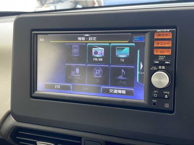 日産 デイズ X 沖縄県 2019(令1)年 2.5万km アッシュブラウンM 純正ナビ（MM114D-W）/フルセグTV/CD/AUX/バックカメラ/前後コーナーセンサー/プッシュスタート/スマートキー/スペアキー/アイドリングストップ/オートエアコン　/エマージェンシーブレーキ/電動格納ミラー