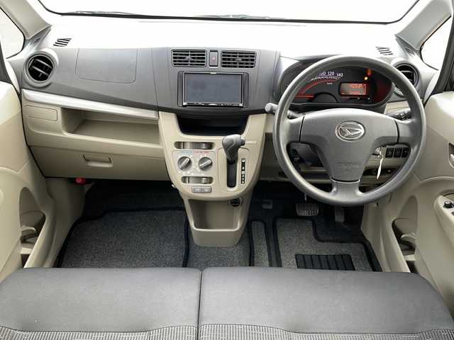 ダイハツ ムーヴ L SA 道東・釧路十勝 2014(平26)年 5.5万km ブラックマイカメタリック 4WD/ナビ　/　(AM/FM/CD)/ETC/社外14インチAW/社外フロアマット/アイドリングストップ/ABS/横滑り防止装置