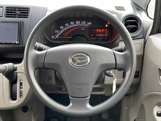 ダイハツ ムーヴ L SA 道東・釧路十勝 2014(平26)年 5.5万km ブラックマイカメタリック 4WD/ナビ　/　(AM/FM/CD)/ETC/社外14インチAW/社外フロアマット/アイドリングストップ/ABS/横滑り防止装置