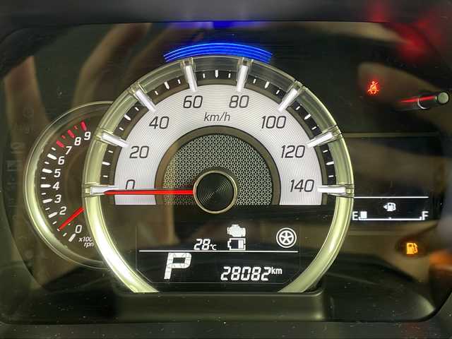 スズキ スペーシア カスタム HYBRID XS ターボ 岐阜県 2021(令3)年 2.8万km ピュアホワイトパール/ブラック2トーン 社外ナビ　/全周囲カメラ　/スズキセーフティーサポート　/ＨＵＤ　/前後ドラレコ　/社外ＥＴＣ　/両側パワスラ　/ハーフレザー　/純正フロアマット　/純正１５ＡＷ　/ＬＥＤヘッドランプ　/レーダークルーズコントロール