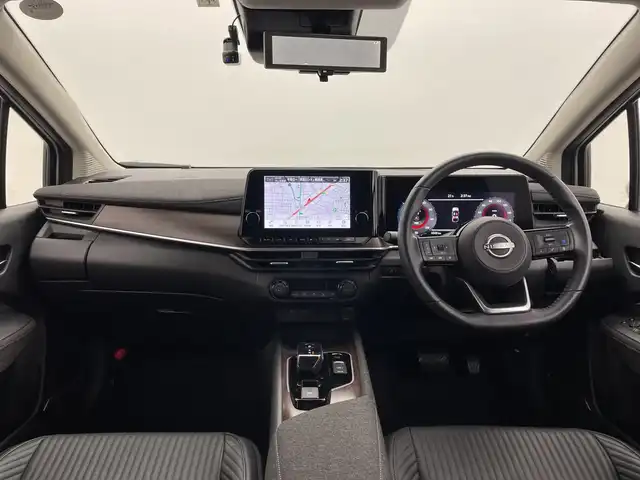 日産 オーラ G レザーエディション 群馬県 2023(令5)年 0.5万km ピュアホワイトパール プロパイロット エマージェンシーブレーキ　純正ナビ　フルセグ　全方位カメラ　BOSEサウンド　ブラインドスポットモニター　デジタルインナーミラー　置くだけ充電　スマートキー　ETC LEDオートライト