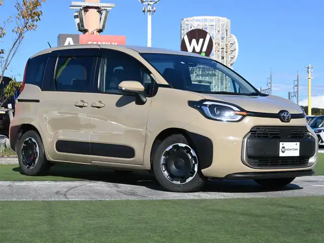 トヨタ シエンタ Z 千葉県 2022(令4)年 3.8万km ベージュ Toyota Safety Sense/・プリクラッシュセーフティ/・レーンディパーチャーアラート/・オートハイビーム/・レーダークルーズコントロール/・ブラインドスポットモニター/両側パワースライドドア/ディスプレイオーディオ/純正地デジTV/【Bluetooth接続】/バックカメラ/ETC/LEDヘッドライト/ウインカーミラー/クリアランスソナー/サイド/カーテンエアバッグ/スマートキー