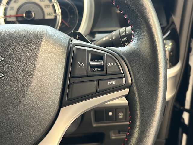 スズキ スペーシア カスタム HYBRID XS ターボ 岐阜県 2018(平30)年 5.6万km ブルーイッシュブラックパール3 全方位カメラ/SDナビ/フルセグテレビ/Bluetooth/USB/iPod/CD/DVD/D席シートヒーター/助手席シートアンダーボックス/ハーフレザーシート/ヘッドアップディスプレイ/クルーズコントロール/パドルシフト/ETC/前ドライブレコーダー/後コーナーセンサー/オートマチックハイビーム/オートライト/両側パワースライドドア/スペアキー(スマートキー)/純正フロアマット/純正アルミホイール/オートリトラ/パーキングアシスト/アイドリングストップ/アンチブレーキシステム/横滑り防止装置/レーンキープアシスト